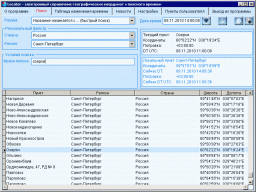 Locator - электронный справочник географических координат и поясного времени - эаркн поиска